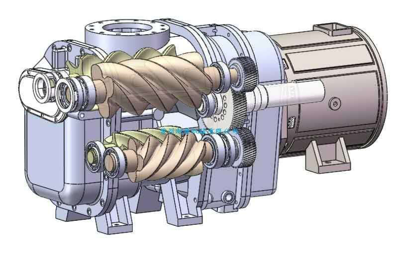 雙螺桿空壓機主機大修